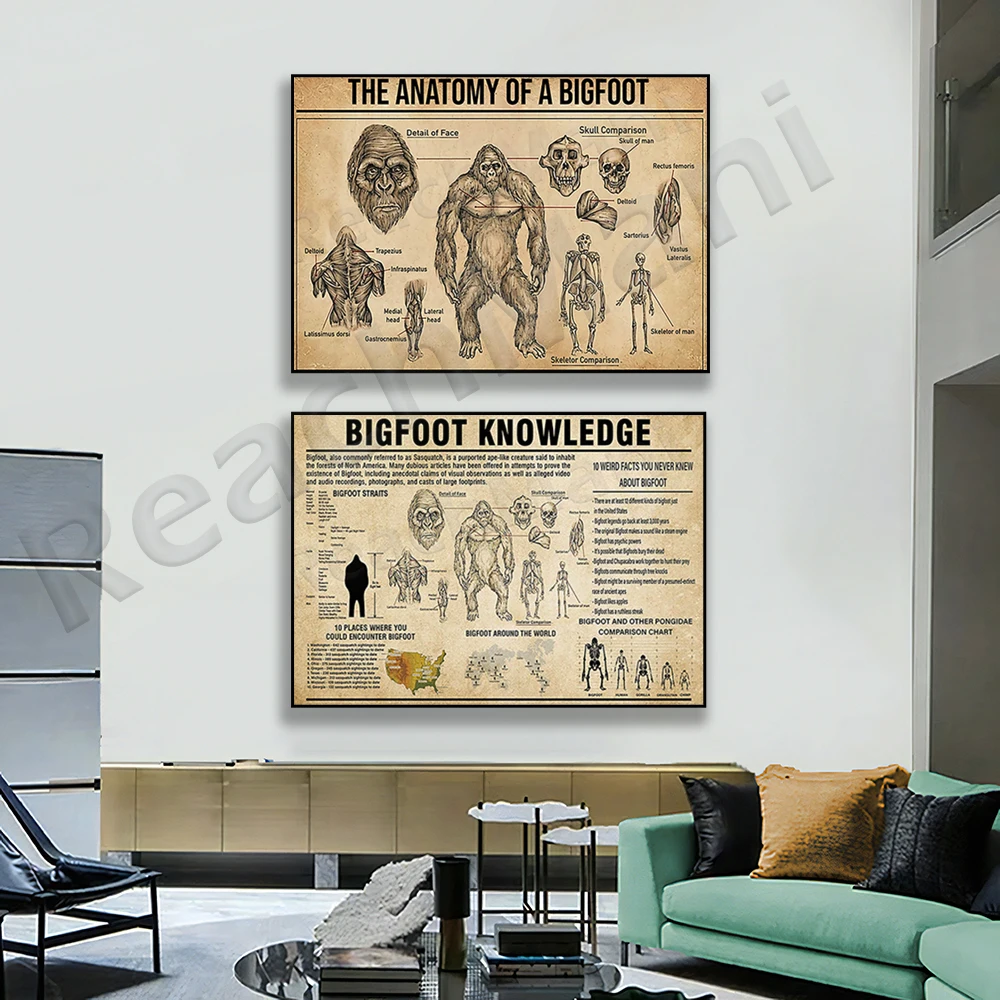 Bigfoot Anatomy Poster, Bigfoot Knowledge Poster, Bigfoot Lover, Retro Bigfoot Poster, Sasquatch Art Poster
Bigfoot Anatomy Poster, Bigfoot Knowledge Poster, Bigfoot Lover, Retro Bigfoot Poster, Sasquatch Art Poster