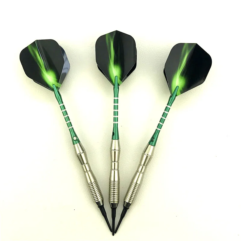 3 Pieces / Set of Professional Darts 18g Green Soft Tip Darts Aluminum Alloy Darts Throwing Game
3 Pieces / Set of Professional Darts 18g Green Soft Tip Darts Aluminum Alloy Darts Throwing Game