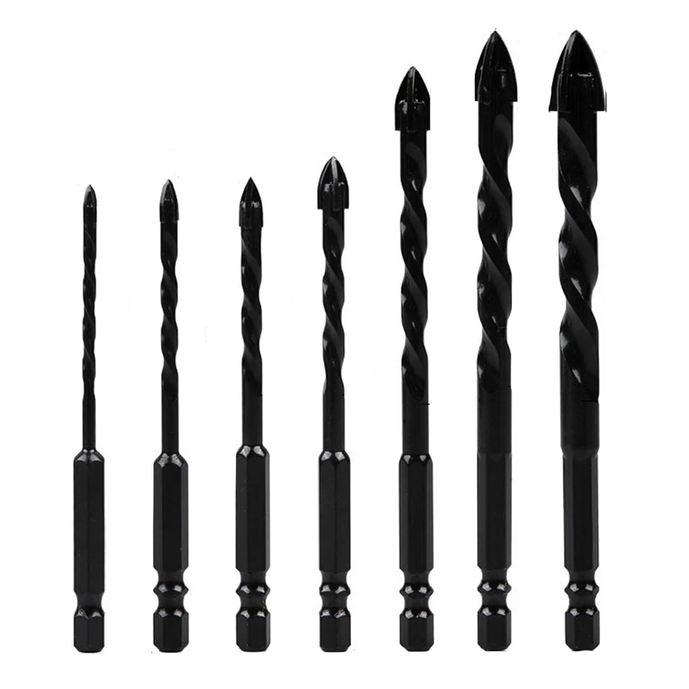 Cross Tile Drill Bit For Glass Concrete Ceramic Tile Hole Opener Tungsten Steel Alloy Bits Set Tools 3 4 5 6 8 10 12mm
Cross Tile Drill Bit For Glass Concrete Ceramic Tile Hole Opener Tungsten Steel Alloy Bits Set Tools 3 4 5 6 8 10 12mm