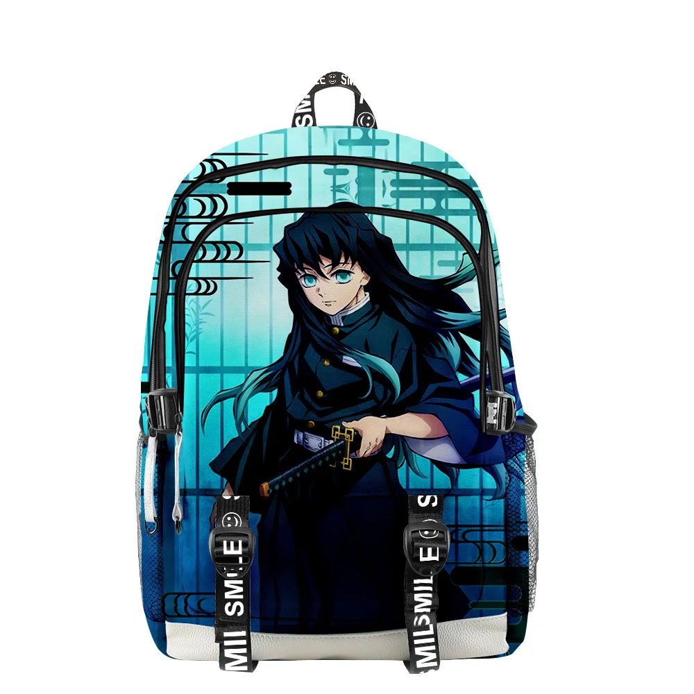 

Popular Youthful School Bags Unisex Anime Kpop Humor Travel Bags 3D Print Oxford Waterproof Notebook multifunction Backpacks