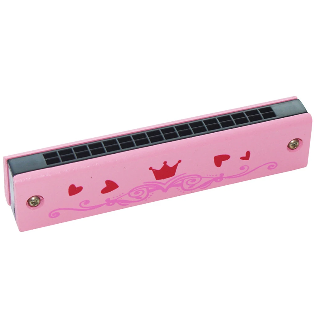 16 Holes Wooden Harmonica Wooden Painted Toy Musical Instrument Play Baby Early Education Toys For Children Gift
16 Holes Wooden Harmonica Wooden Painted Toy Musical Instrument Play Baby Early Education Toys For Children Gift