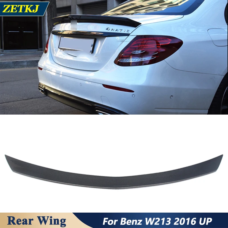 Modify to V Style Carbon Fiber or FRP Car Rear Wing Trunk Spoiler Body Part For BENZ E Class W213 E200 E260 E300L 2016 Up
Modify to V Style Carbon Fiber or FRP Car Rear Wing Trunk Spoiler Body Part For BENZ E Class W213 E200 E260 E300L 2016 Up