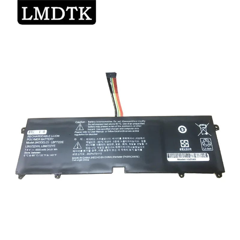 LMDTK New Laptop Battery For LG 15Z950 15ZD950 15Z960 LBM722YE LBP7221E LBG722VH
LMDTK New Laptop Battery For LG 15Z950 15ZD950 15Z960 LBM722YE LBP7221E LBG722VH