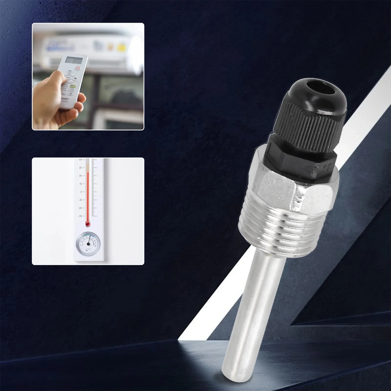 1pcs Thermowell 30 200mm Thermowell 304 Stainless Steel G Thread For Temperature Sensor Family Intelligence System
1pcs Thermowell 30 200mm Thermowell 304 Stainless Steel G Thread For Temperature Sensor Family Intelligence System
