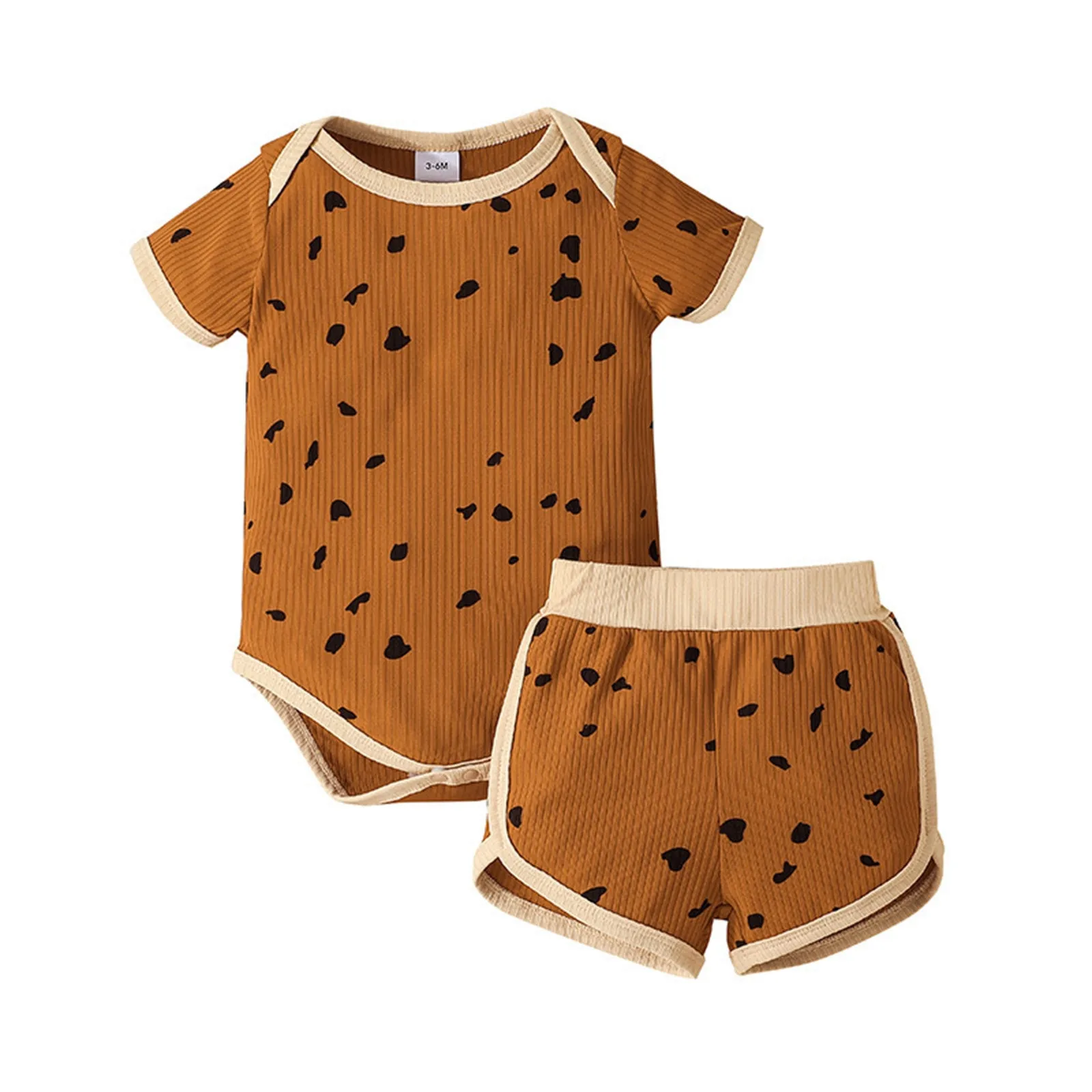 2Pcs Infant Baby Boys Summer Outfits Suits Casual Ribbed Short Sleeves Romper+Elastic Waist Shorts Sets Toddler Clothing Sets
2Pcs Infant Baby Boys Summer Outfits Suits Casual Ribbed Short Sleeves Romper+Elastic Waist Shorts Sets Toddler Clothing Sets