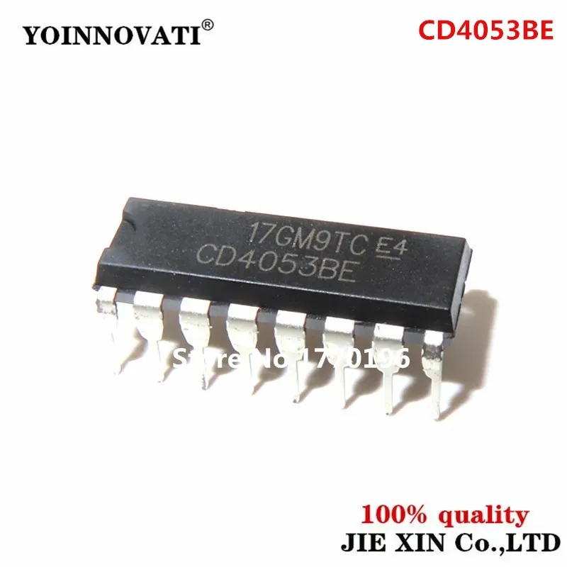 10 шт. CD4053BE CD4053 DIP16 DIP новый оригинальный 
10 шт. CD4053BE CD4053 DIP16 DIP новый оригинальный