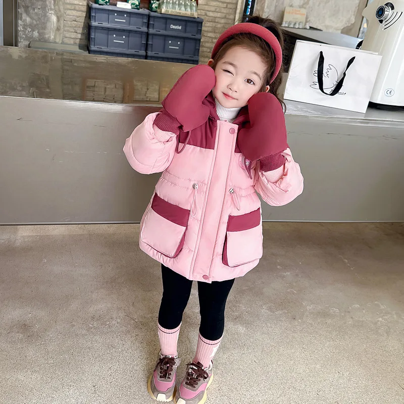 Sanrio Kawaii Anime Kuromi Wintertime Warm Children Cotton-Padded Jacket Cute Cartoon Gloves Fleecing Coat Gifts for Girls
Sanrio Kawaii Anime Kuromi Wintertime Warm Children Cotton-Padded Jacket Cute Cartoon Gloves Fleecing Coat Gifts for Girls