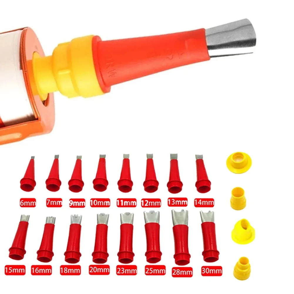 20pcs/set Stainless Steel Caulk Nozzle With Base Caulk Nozzle Sealant Glass Glue Nozzle Tool For Kitchen Bathroom Sink Joint
20pcs/set Stainless Steel Caulk Nozzle With Base Caulk Nozzle Sealant Glass Glue Nozzle Tool For Kitchen Bathroom Sink Joint