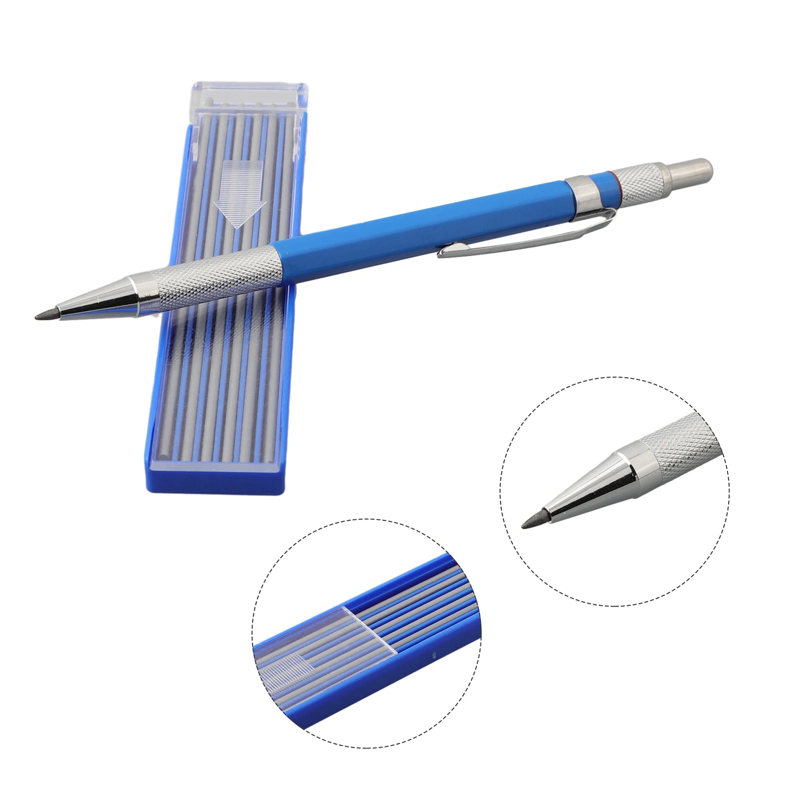 Metal Markers Pen Mechanical Silver Streak Welders Pencil With 12 Silver Refills For Easy And Efficient Marking
Metal Markers Pen Mechanical Silver Streak Welders Pencil With 12 Silver Refills For Easy And Efficient Marking