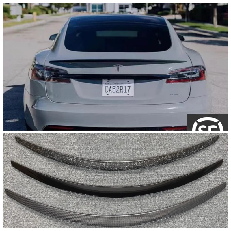 For Tesla Model S 2020 2021 2022 2023 High Quality ABS Carbon Rear Trunk Lip Roof Spoiler Wing 
For Tesla Model S 2020 2021 2022 2023 High Quality ABS Carbon Rear Trunk Lip Roof Spoiler Wing
