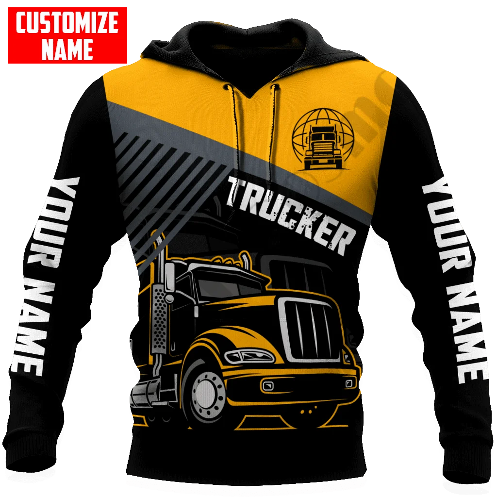 

PLstar Cosmos 3DPrinted Newest Trucker Job Custom Name Unique Funny Hrajuku Streetwear Unisex Casual Hoodies/Zip/Sweatshirt Q-4