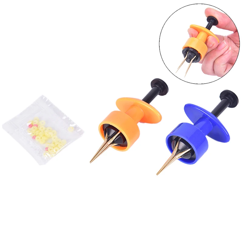 

1Set Portable Bait Device Earthworm Bloodworm Clip Particles Fishing Bait Clip Baits Feeder Elastic Fishing Tackle Tools