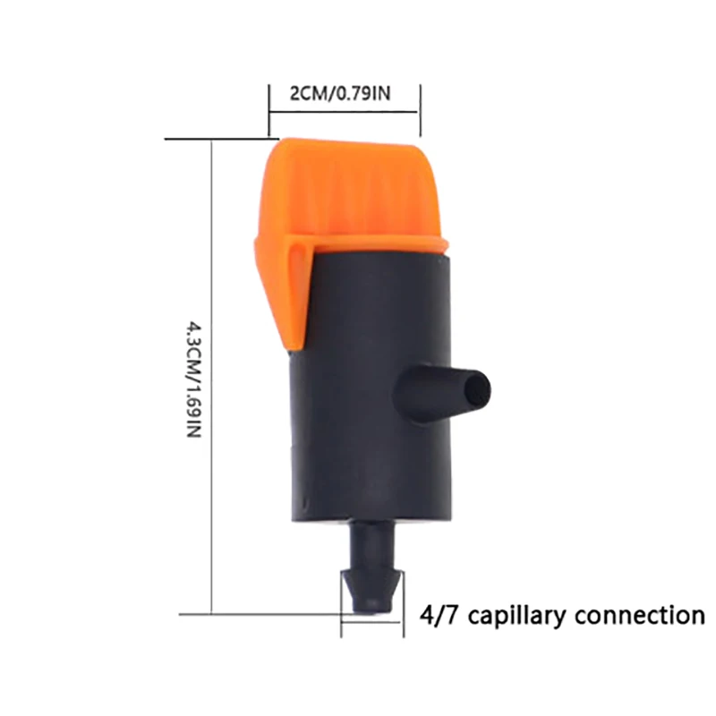 2Pcs Drip Dripper Micro Drip Irrigation Steady Flow Compensating Emitters Garden Greenhouse Plant Bonsai Watering Tool
2Pcs Drip Dripper Micro Drip Irrigation Steady Flow Compensating Emitters Garden Greenhouse Plant Bonsai Watering Tool