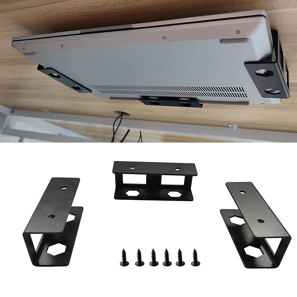 New Style Set Wall Mount Laptop Stand Invisible Metal Bracket Laptop Shelf For Under Desk Keyboards Wi-Fi Router Storage Holder
New Style Set Wall Mount Laptop Stand Invisible Metal Bracket Laptop Shelf For Under Desk Keyboards Wi-Fi Router Storage Holder