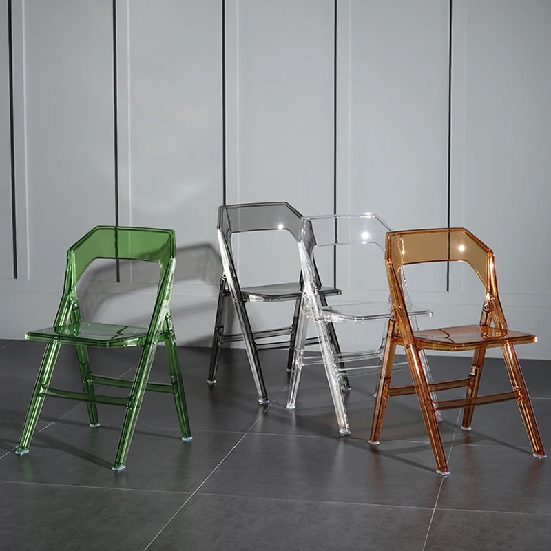 Nordic Crystal Acrylic Fold Backrest Dining Stool Clothing Store Negotiation Stools Office Chair Living Room Chairs Furniture
Nordic Crystal Acrylic Fold Backrest Dining Stool Clothing Store Negotiation Stools Office Chair Living Room Chairs Furniture