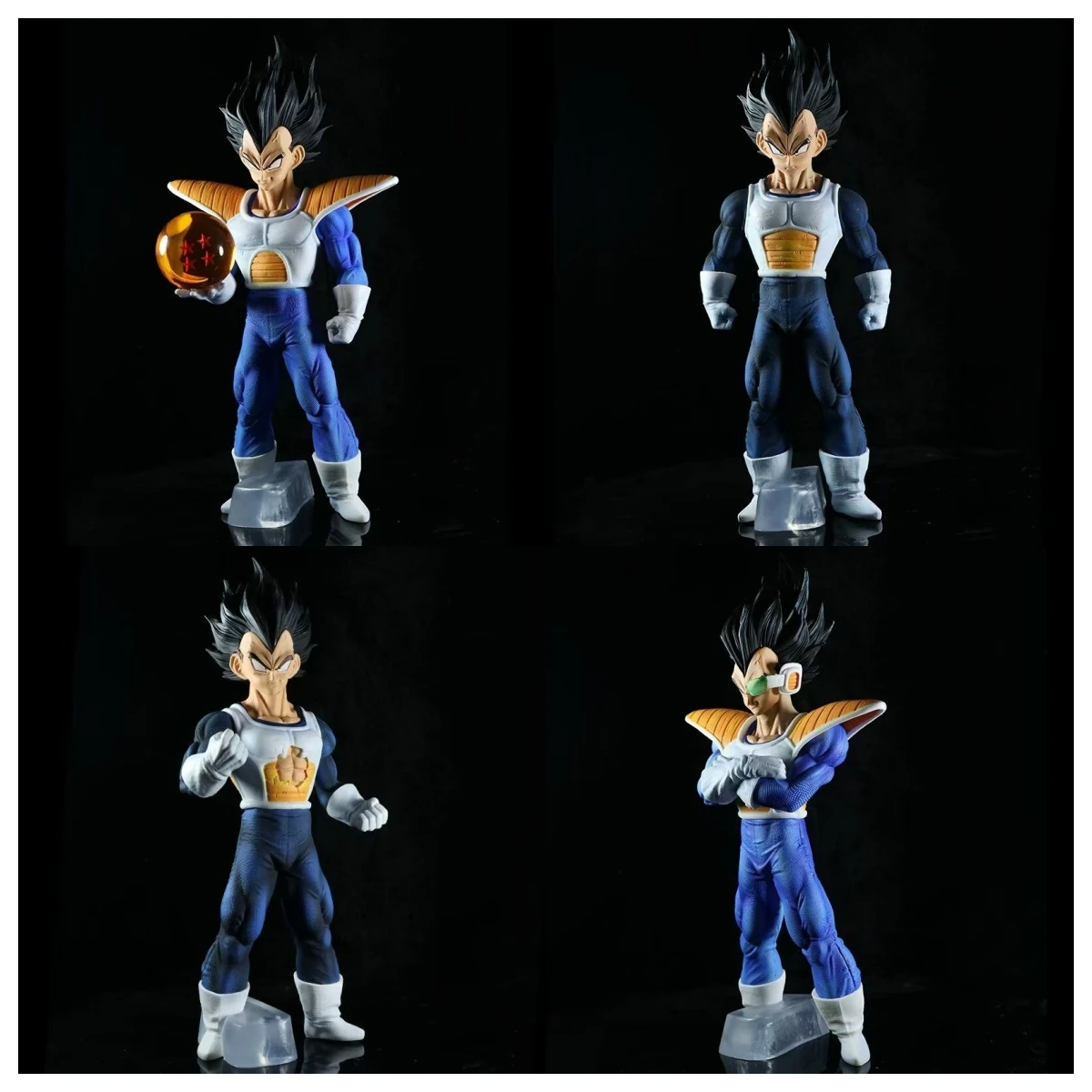 

In Stock Dragon Ball Z GK Vegeta Figure 4 Forms Vegeta Figurine 28cm Pvc Action Figure Collection Model Toy for Children Gifts