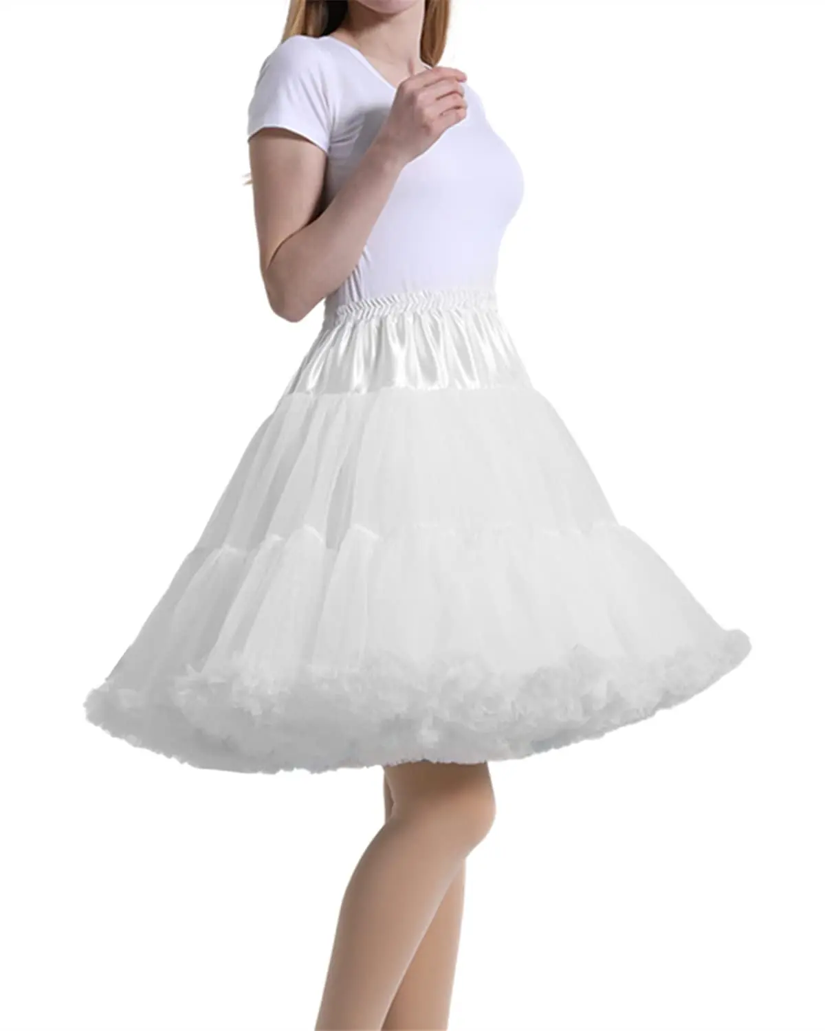 Women's Dual Purpose of Petticoat Skirt Above Knee Underskirt Tutu Skirt 2023
Women's Dual Purpose of Petticoat Skirt Above Knee Underskirt Tutu Skirt 2023