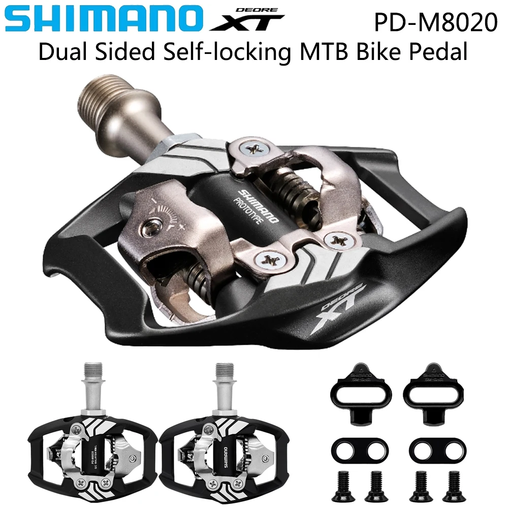 SHIMANO DEORE XT PD M8020 Bicycle Pedal Racing Class Self-Locking Pedal for MTB Bike with SH51 Original Cycling Parts
SHIMANO DEORE XT PD M8020 Bicycle Pedal Racing Class Self-Locking Pedal for MTB Bike with SH51 Original Cycling Parts