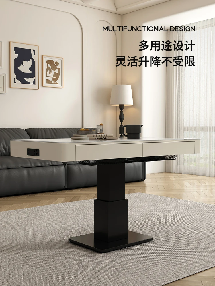 Modern Simple Lifting Coffee Table Dual-Use Living Room Creative Solid Wood Coffee Table
Modern Simple Lifting Coffee Table Dual-Use Living Room Creative Solid Wood Coffee Table