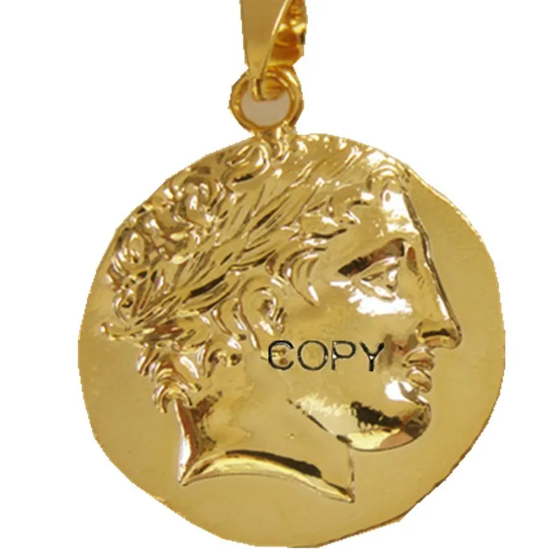 P(13)Coin Pendant Ancient Greek Philip II of Macedon - 323 BC Gold Plated Fashion Jewelry(diameter:20mm)
P(13)Coin Pendant Ancient Greek Philip II of Macedon - 323 BC Gold Plated Fashion Jewelry(diameter:20mm)
