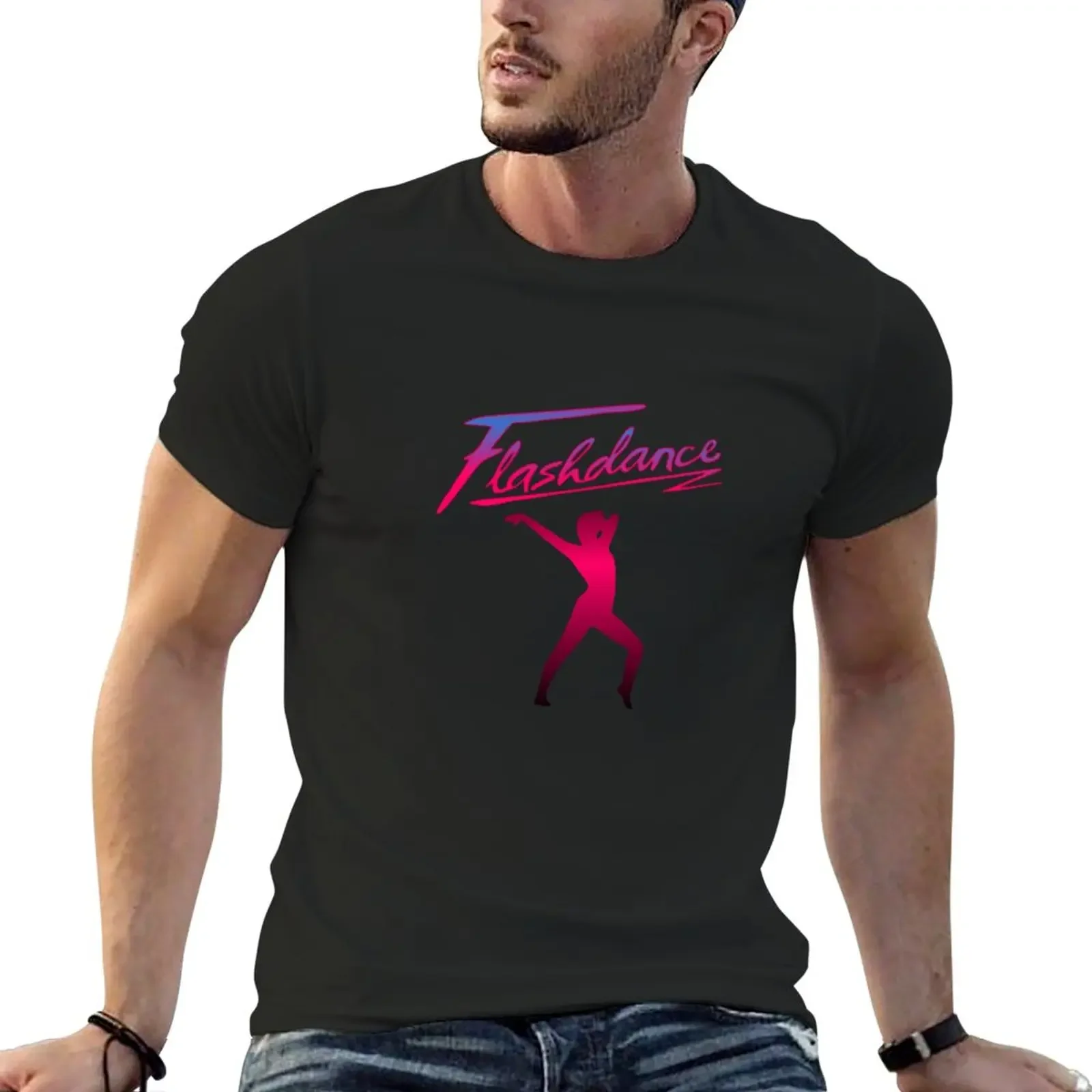 Flashdance T-Shirt vintage clothes korean fashion heavyweights workout shirts for men
Flashdance T-Shirt vintage clothes korean fashion heavyweights workout shirts for men