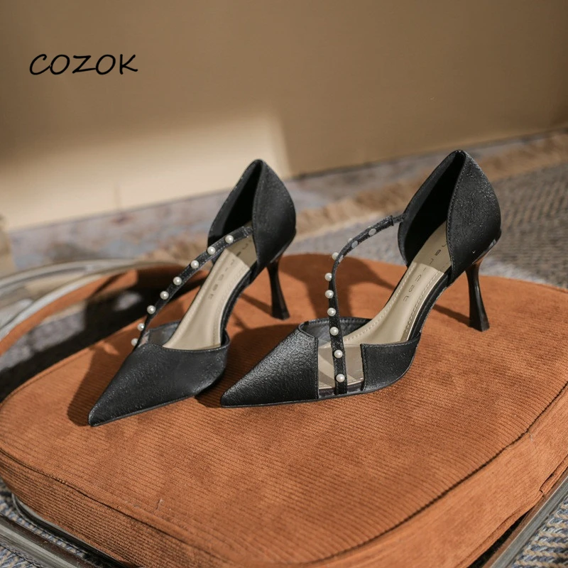 Pearl Vintage Party Women Shoes 2022 Casual Fashion New Elegant Women Shoes High Heels
Pearl Vintage Party Women Shoes 2022 Casual Fashion New Elegant Women Shoes High Heels