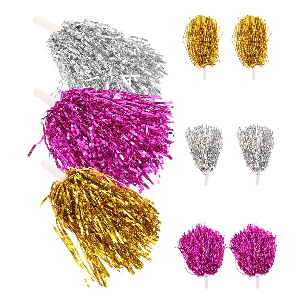 9 Pcs Cheerleading Pom Poms Performance Prop Cheering Compact Sports Squad Supplies
9 Pcs Cheerleading Pom Poms Performance Prop Cheering Compact Sports Squad Supplies