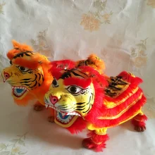 

Lion Dance Foshan Foshan Folk Handicraft Puppet Cloth Tiger and Pulling The Line Ornaments Set Event Display Performance