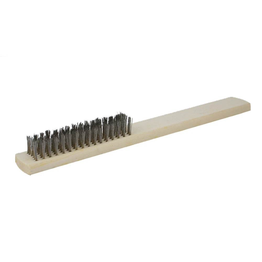 3Pcs Stainless Steel Wire Brush Wood Handle Wire Brush Rust Removal 8.07Inch Drill Brush Cleaning Brush Brosse Tool Accessories
3Pcs Stainless Steel Wire Brush Wood Handle Wire Brush Rust Removal 8.07Inch Drill Brush Cleaning Brush Brosse Tool Accessories
