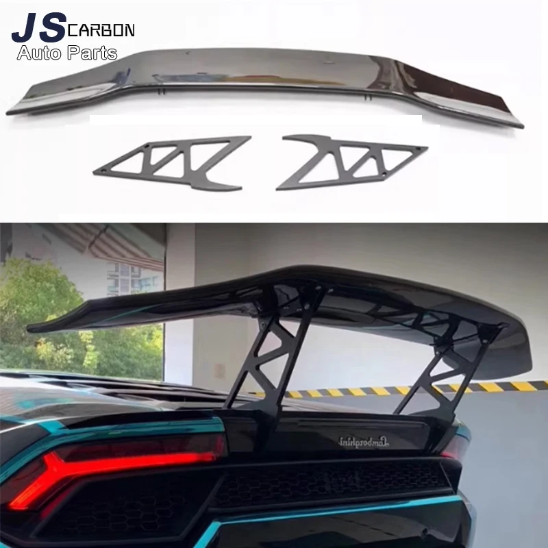 

For Lamborghini LP610 DMC Style Carbon Fiber Rear Spoiler Duckbill Car Wing Retrofit the rear wing Upgrade body kit