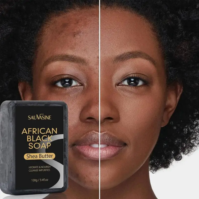 Handmade African Deep Cleansing Black Soap 100g Body Face Moisturizing Soap Natural Organic Skin Cleaner Black Soap Accessories
Handmade African Deep Cleansing Black Soap 100g Body Face Moisturizing Soap Natural Organic Skin Cleaner Black Soap Accessories
