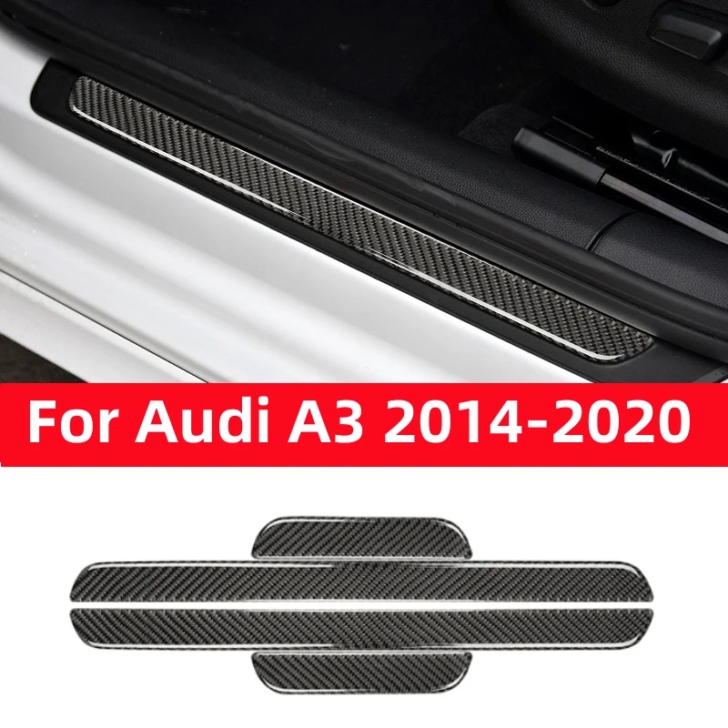 For Audi A3 8V 2014-2019 Car Accessories Door Sill Protection Decoration Carbon Fiber Threshold Pedal Stickers Trim Cover Frame
For Audi A3 8V 2014-2019 Car Accessories Door Sill Protection Decoration Carbon Fiber Threshold Pedal Stickers Trim Cover Frame