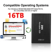New Product 16TB 8TB 4TB 2TB 1TB 2.5 Inch USB 3.0_type-c Mobile Solid State Drive Portable SSD for Laptop Desktop Portable Memor
New Product 16TB 8TB 4TB 2TB 1TB 2.5 Inch USB 3.0_type-c Mobile Solid State Drive Portable SSD for Laptop Desktop Portable Memor