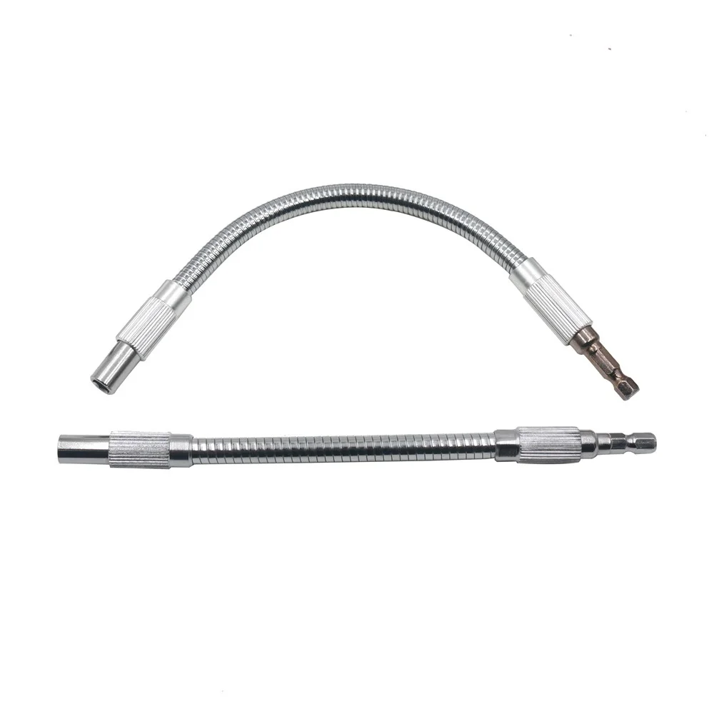 Flexible Shaft 1/4 Inch Hex Bit Holder Screwdriver Bit Extension Snake Bit 200mm Automatic Spring-loaded Screwdriver
Flexible Shaft 1/4 Inch Hex Bit Holder Screwdriver Bit Extension Snake Bit 200mm Automatic Spring-loaded Screwdriver