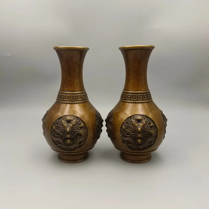 Four Dragon Playing Beads Vase Antique Bronze Collection Copper Ornaments Home Decoration Gifts & Crafts Wholesal
Four Dragon Playing Beads Vase Antique Bronze Collection Copper Ornaments Home Decoration Gifts & Crafts Wholesal