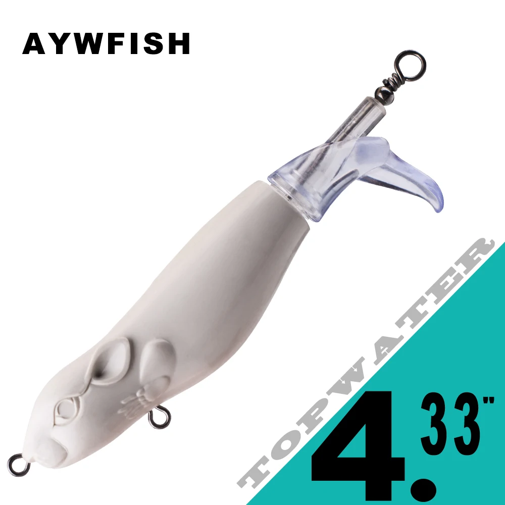 AYWFISH 11 см, 11,3 г, Неокрашенная топвотер, приманка для рыбной ловли в виде мыши, заготовки, искусственная приманка-Поппер, приманка с поворотным хвостом и поверхностью крысы, приманка «сделай сам»
AYWFISH 11 см, 11,3 г, Неокрашенная топвотер, приманка для рыбной ловли в виде мыши, заготовки, искусственная приманка-Поппер, приманка с поворотным хвостом и поверхностью крысы, приманка «сделай сам»