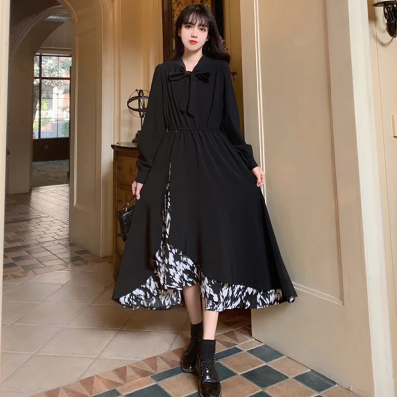 Women's Irregular Dresses 2023 New Spring Summer Vintage Long Dress Female Fashion Slim Stitching Long Sleeve Pullover Dress
Women's Irregular Dresses 2023 New Spring Summer Vintage Long Dress Female Fashion Slim Stitching Long Sleeve Pullover Dress