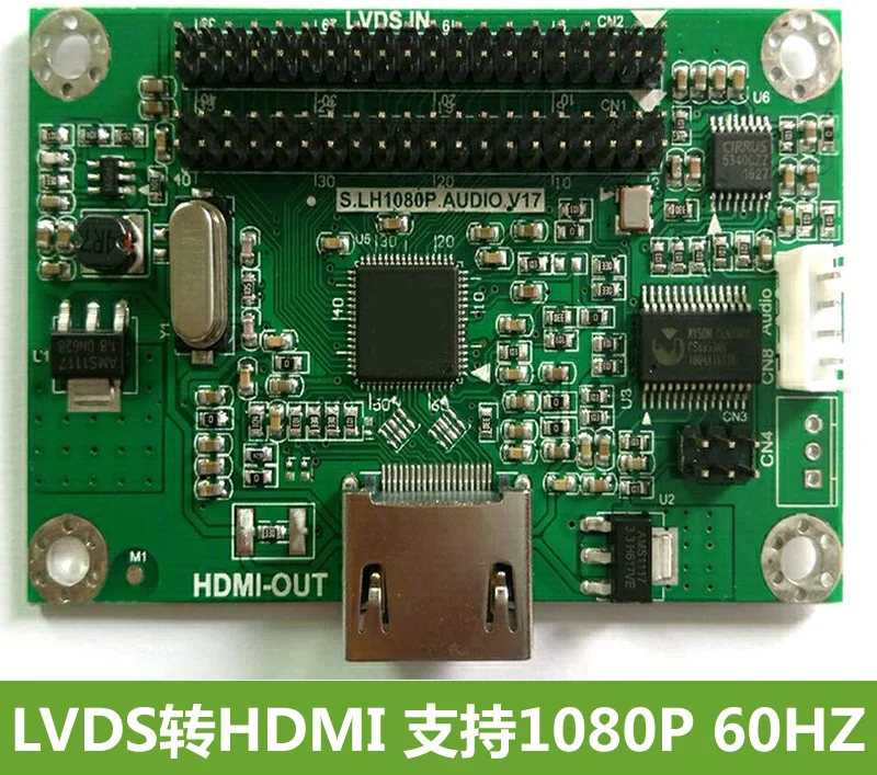 Плата адаптера LVDS-HDMI, выход Lvds-Hdmi поддерживает несколько разрешений, стандарт 720P 1080P
Плата адаптера LVDS-HDMI, выход Lvds-Hdmi поддерживает несколько разрешений, стандарт 720P 1080P