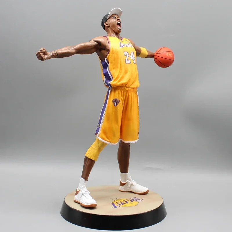 

34cm NBA Kobe Figure Kobe Bean Bryant Cox Action Figurine No.24 Kobe Roar Los Angeles Lakers PVC Model Doll Collection Kid Toys