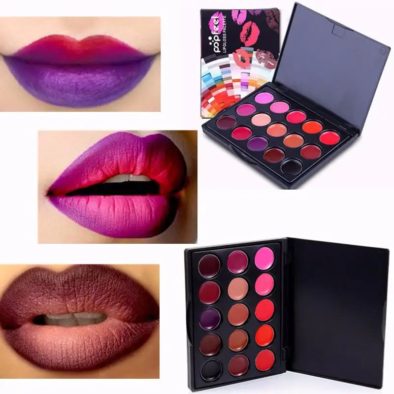 15 Colors/Set Women Moisturizing Long Lasting Lip Gloss Palette Girls Nude Cosmetic Makeup Lip Tools Lipstick Female
15 Colors/Set Women Moisturizing Long Lasting Lip Gloss Palette Girls Nude Cosmetic Makeup Lip Tools Lipstick Female