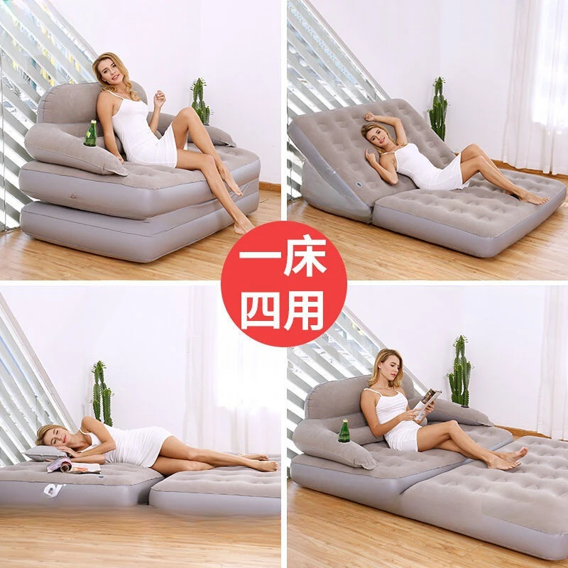 Inflatable Mattress Double Home Floatation Bed Single Rental House Dual-Use Lazy Sofa Folding
Inflatable Mattress Double Home Floatation Bed Single Rental House Dual-Use Lazy Sofa Folding