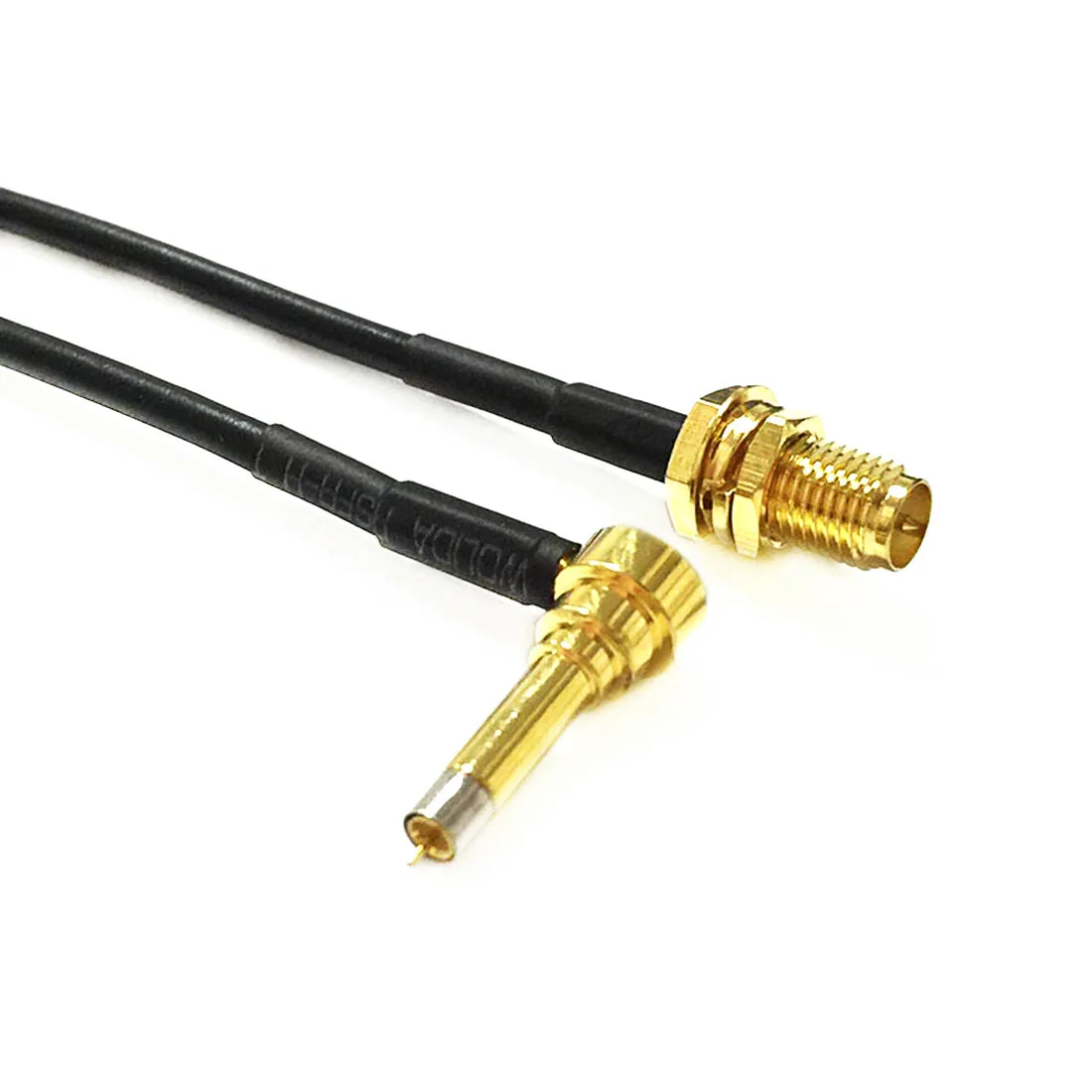 Wireless Antenna Cable RP-SMA Female Jack Nut Switch MS156 Right Angle Connector RG174 Cable 20cm 8inch New
Wireless Antenna Cable RP-SMA Female Jack Nut Switch MS156 Right Angle Connector RG174 Cable 20cm 8inch New
