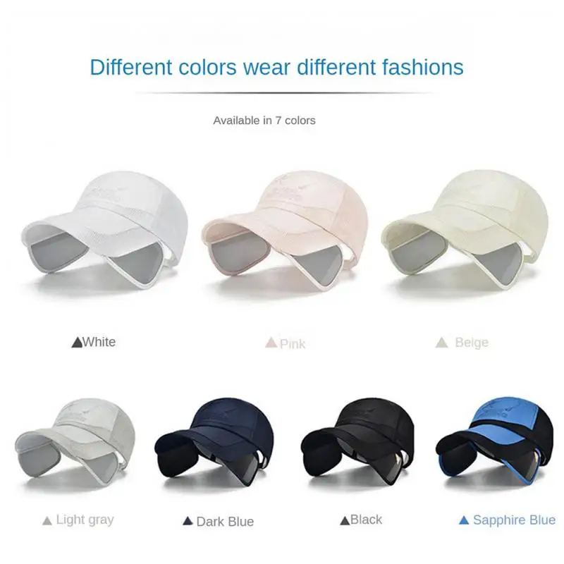 Sunvisor Adjustable Sunvisor Hats Fishing Summer Outdoor Sports Travel Quick-drying Breathable Mesh Baseball Hat
Sunvisor Adjustable Sunvisor Hats Fishing Summer Outdoor Sports Travel Quick-drying Breathable Mesh Baseball Hat