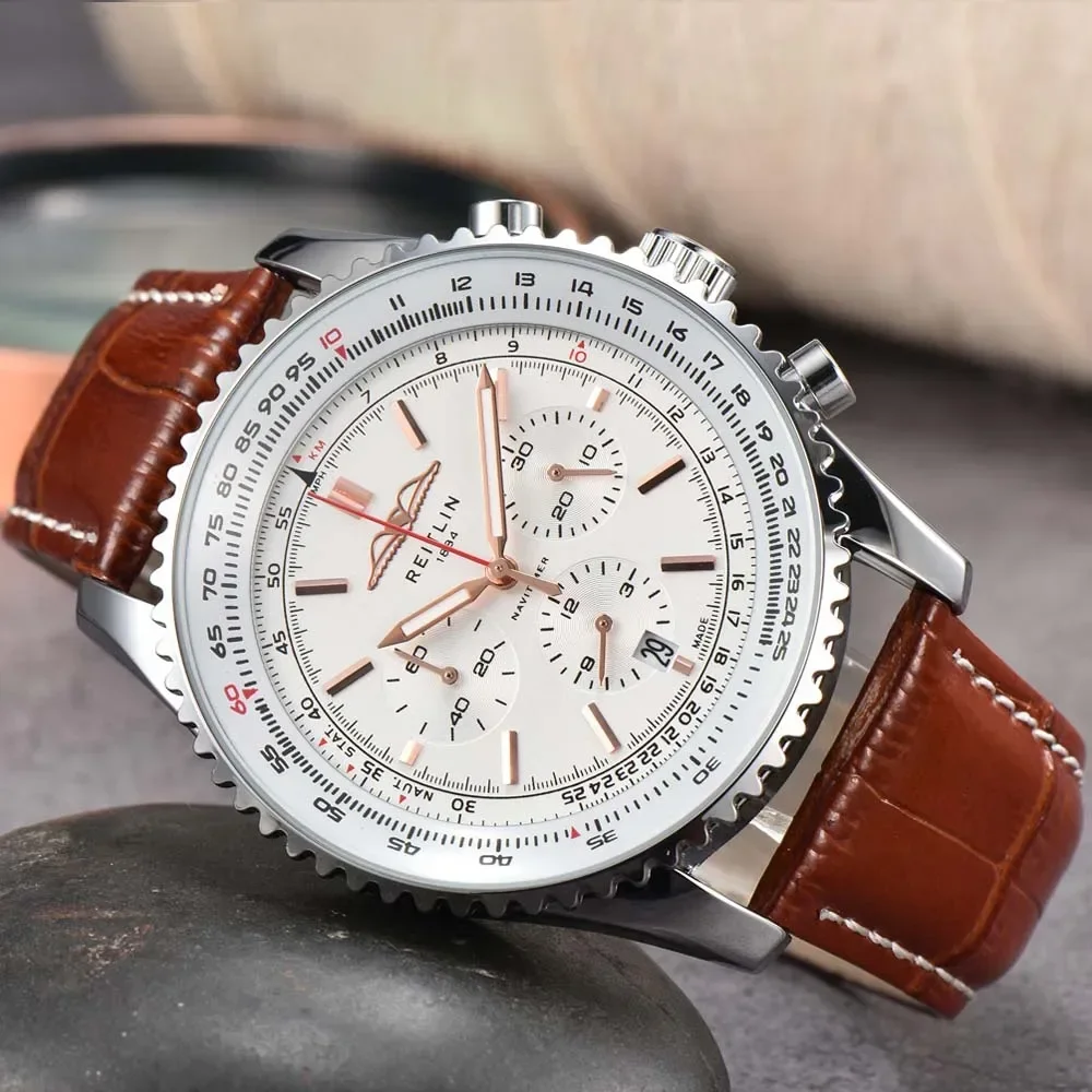 Hot New AAA+ B Watches For Mens Top Quality B01 Navitimer Automatic Date Watch Business Sports Chronograph Male Clocks 2024
Hot New AAA+ B Watches For Mens Top Quality B01 Navitimer Automatic Date Watch Business Sports Chronograph Male Clocks 2024