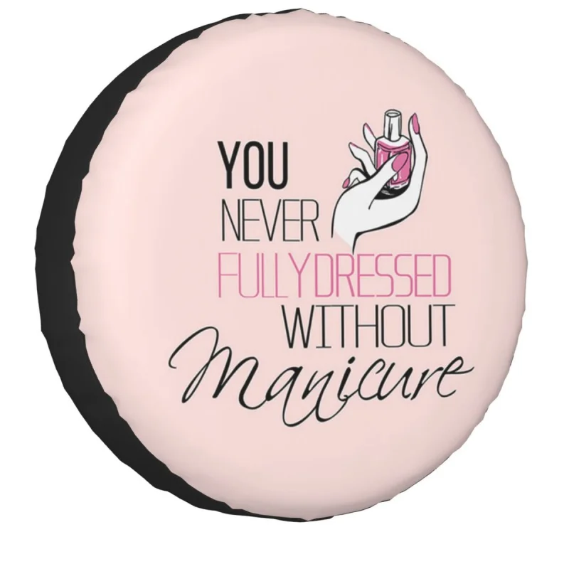 Nail Polish Quotes Spare Tire Cover for Jeep Pajero Custom Manicure Manicurist Waterproof Car Wheel Covers
Nail Polish Quotes Spare Tire Cover for Jeep Pajero Custom Manicure Manicurist Waterproof Car Wheel Covers