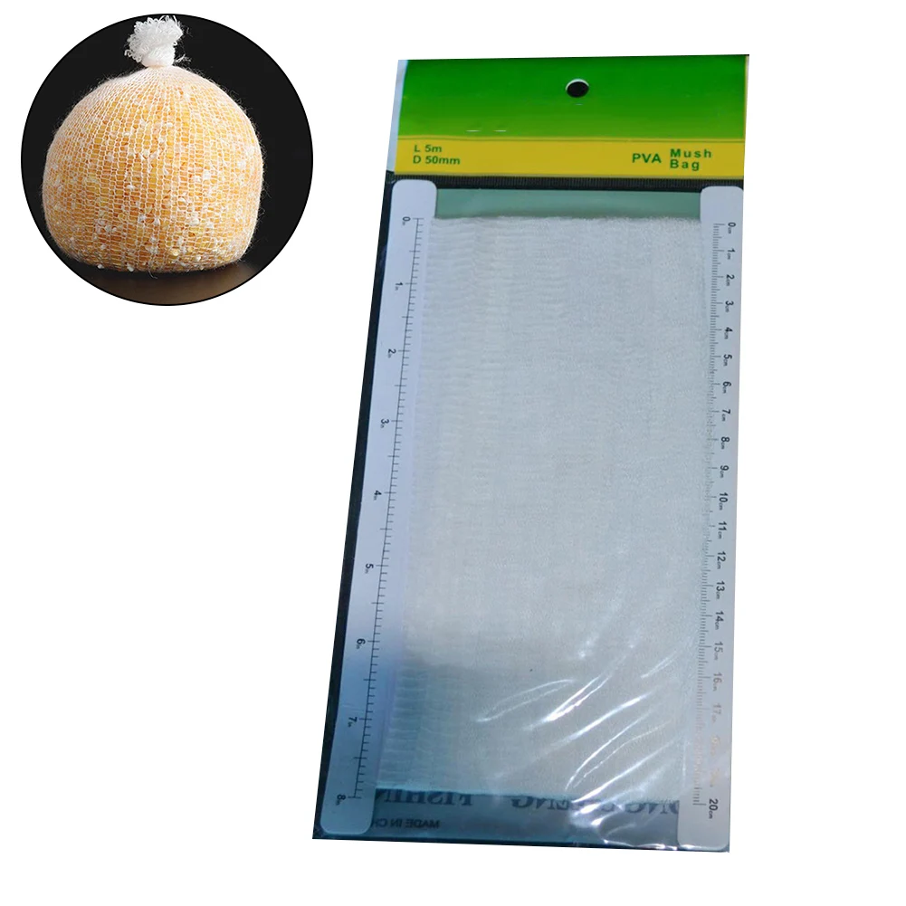 1pc Fishing PVA Mesh Dissolve In Water Environmentally Friendly No Toxic/polluting/residue/side Effects Fishing Accessories
1pc Fishing PVA Mesh Dissolve In Water Environmentally Friendly No Toxic/polluting/residue/side Effects Fishing Accessories