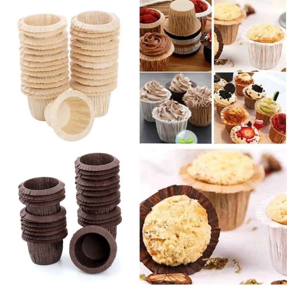 30pcs Cupcake Disposable Baking Cup Liner High Temperature Resistant Food Grade Muffin Paper Cups Trays Dessert Cake Baking Mold
30pcs Cupcake Disposable Baking Cup Liner High Temperature Resistant Food Grade Muffin Paper Cups Trays Dessert Cake Baking Mold