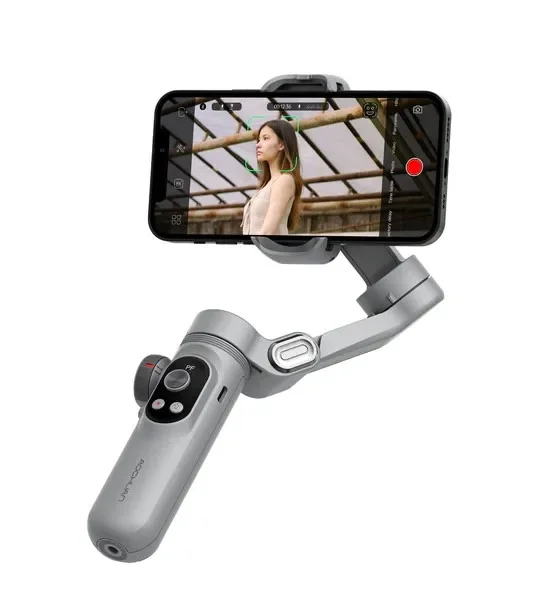 POSK Smart X Pro Smartphone Gimbal 3-Axis Handheld Stabilizer with Fill Light for Cell Phone iPhone Video Vlog Recording
POSK Smart X Pro Smartphone Gimbal 3-Axis Handheld Stabilizer with Fill Light for Cell Phone iPhone Video Vlog Recording