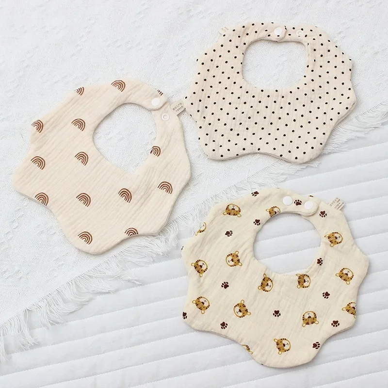 Simple Baby Multi-layer Gauze Can Rotate Bib Petals Baby Saliva Towel Anti-spitting Anti-saliva Bib
Simple Baby Multi-layer Gauze Can Rotate Bib Petals Baby Saliva Towel Anti-spitting Anti-saliva Bib