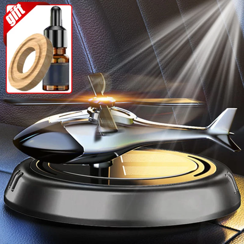 Helicopter Car Air Freshener Solar Rotating Perfume Diffuser Car Fragrance Interior Ornaments Deodorant Perfume Cars Diffuser
Helicopter Car Air Freshener Solar Rotating Perfume Diffuser Car Fragrance Interior Ornaments Deodorant Perfume Cars Diffuser